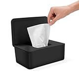 Feuchttücher Box mit Deckel, Feuchttücher Box Baby Feuchttücher Spender, Wasserdichte und...
