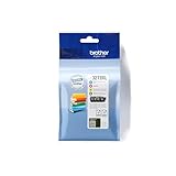 Brother LC-3219XLBK/LC-3219XLC/LC-3219XLM/LC-3219XLY Tintenpatronen, Schwarz/Cyan/Magenta/Gelb,...