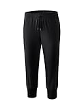 ERIMA Damen Hose 3/4 Hose, schwarz, 46, 2101808