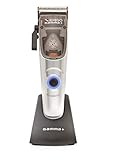 GAMMAPIú X-ERGO Elektrorasierer für Herren, Clipper Profi, Klinge Taper 45 mm, DLC Black Diamond...