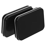 Gogogmee 2 Stück Teiliges Tragbares Zahnseide etui aus Metall Rechteckige Wiederverwendbare Floss...