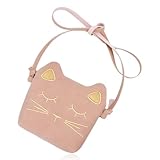 Dokeno Kinder Umhängetasche Mädchen, Rosa Mini Taschen Handtasche PU Leder Prinzessin Mini Taschen...