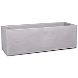 Deuba Blumenkasten 80x30x27cm wetterfest bruchfest Outdoor Indoor Kunststoff Pflanzkasten...