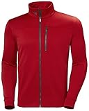 Helly Hansen Herren Crew Fleece Jacke, Rot, L