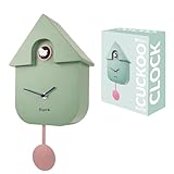 FISURA - Kuckucksuhr. Wanduhr. Original Geschenk Wanduhr. 3 AA-Batterien Nicht enthalten. Maße:...