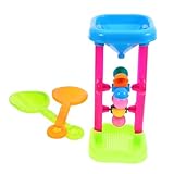 FUNOMOCYA Strandspielzeug Sand und Wasser Kreatives Sandspielzeug mit Sanduhr Robustes Leichtes...
