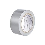 AmazonCommercial Hochfestes Panzerband, 4.77 cm x 18.28 m, Silberfarben, 4 Stück