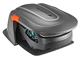 Gardena Original Garage für Mähroboter: Garage für Rasenmäher, optimaler Sonnen- und Regenschutz...