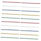 SOIMISS 25 Stück Teiliges Schiebebinder Klemmschienen aus Vielseitige Berichtsmappen mit Farbigen...