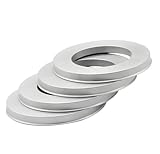 DZSYBUIGB Spurverbreiterung 4 Teile/Satz Aluminium-Nabenringe Radzentrierringe Radbohrung 67,1-108...