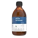 Vitaler’s Omega‑3 Lebertran | Norwegisches Fischöl 1200 mg | EPA, DHA, Vitamin A, D, E | Minze...
