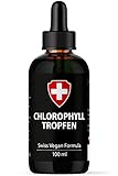 Chlorophyll flüssig aus Alfalfa, 100ml flüssiges Chlorophyll mit 200mg Liquid Chlorophyll je...