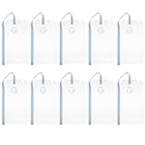 Baluue 10 Stück Kleiderfaltbrett aus Kunststoff Großes Hemdenfaltbrett Faltbares Wäschefaltbrett...