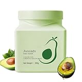Haarkur Maske, 300ml Intensive Pflege Haarmaske, Avocado Reparatur Nährpflege Haarmaske, Für...