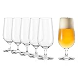 Stölzle Lausitz Grand Cuvée Biergläser 6er Set 390 ml – Elegantes Bierglas ideal für Pils &...