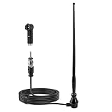 Nelawya Marine Boot FM AM Radio Antenne Flexible Gummi Ente Dach wasserdichte Antenne für Boot...