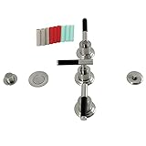 Kingston Brass KB6328CKL Kaiser Bidet-Wasserhahn mit drei Griffen, 20,3 cm (L) x 7,4 cm (B) x 6,4 cm...