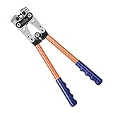 AllRight Batteriekabelschuh Crimpzange, Crimpzange Kabelschuhe, Stahl Kabelschuhe Von AWG 10-0,...