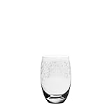 Leonardo Chateau Trink-Gläser 6er Set, Glas-Becher mit floralem Muster, spülmaschinenfeste...