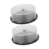 TOPBATHY CD-Aufbewahrungseimer, CD-Aufbewahrungseimer, CD-Schmucketui, DVD-Player für TV, leer,...
