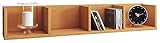 VCM Holzregal hängend | platzsparendes Regal | Maße: H. 15 x B. 97 x T. 17 cm | Elegantes Regal...