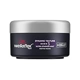 Wellaflex Men Dynamic Texture Matte Paste | Matte Styling Paste | Ultra starker Halt | Mattes Finish...