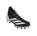 adidas Adizero Impact Herren-Fußballschuhe, Schwarz, weiß und schwarz, 41 1/3 EU