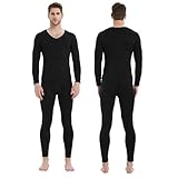 XFSRG Thermounterwäsche Herren Set Atmungsaktive Funktionsunterwäsche für Männer Warmes...