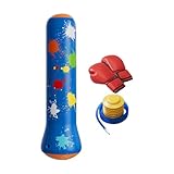Kinder Boxsack | Aufblasbares Sportspielzeug Mit Handschuhen Und Pumpe - Zurückschnellender...