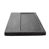 Teescheibe Teeschale aus Ebenholzstein Natürlicher Haushalt Einfach Original Tee-Set aus Stein...