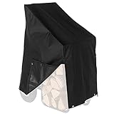 Wasserdichte Kaminholz-Abdeckung 600D Oxford Wetter-Holzregal Aufbewahrung Mover mit Reißverschluss...