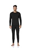 North Bund Thermounterwäsche Sets Herren, Funktionsunterwäsche Winter Skiunterwäsche Innenfleece...