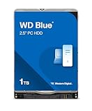 WD Blue 1TB Interne HDD, PC-Festplatte 2,5 Zoll - SATA 6 Gbit/s-Schnittstelle, 128 MB Cache, SMR,...