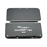 New New3DSXL Black Top & Bottom Shell Cover Plates Replacement, for Nintendo New 3DS XL LL 3DSXL...