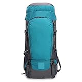 HJUGHPN Wanderrucksack mit großem Fassungsvermögen, wasserdicht, Outdoor-Sport, Reisen,...