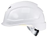 Uvex Pheos B-S-WR Schutzhelm - Belüfteter Arbeitshelm für die Baustelle - Weiß Weiß