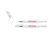 edding 2185 Gelroller - weiß - 2 Stifte - 0,7 mm - Gelstifte zum Schreiben, Malen, Mandala,...