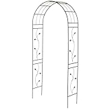 HAFIX® XL Rosenbogen - Madrid - für den Garten. Rosenrankhilfe Torbogen für Kletterpflanzen....