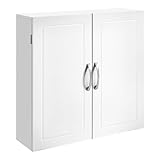 VASAGLE Wandschrank für Badezimmer, Wandschrank für Badezimmer, 30 x 60 x 60 cm, Medizinschrank...