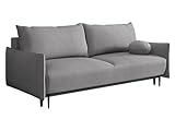 Mirjan24 Sofa Dravolt mit Schlaffunktion, Bequeme DREI Sitzer Schlafsofa mit Bettkasten,...