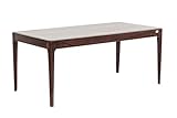 Kare Design Tisch Brooklyn Walnut, Esszimmertisch aus Massivem Sheesham-Holz, Holztisch,...