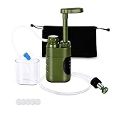 Fzzuzdlap 1Set Outdoor-Wasserfilter, Sicherheits-Notfall-Wasserreiniger,...