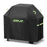 Ezilif Grillabdeckung Wetterfest 120x60x120cm Grill Abdeckung 420D Oxford-Gewebe Wasserdicht...