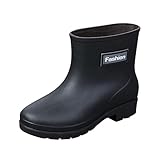Unisex Gummistiefel Anglerstiefel Wasserdicht Wellington Boots Winterstiefel isolierend Sohle...