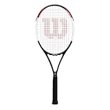 Wilson Tennisschläger Pro Staff Precision 100, Carbonglasfaser, Grifflastige Balance, 320 g, 68,6...