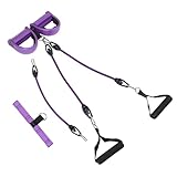 VICASKY Multifunktionales Fußpedal spannseil für Effektives Bauchmuskeltraining Portables Leichtes...