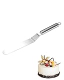 HUVZOR 1 Stück Tortenmesser,Winkelpalette,Größen von Tortenmessern aus Rostfreiem Stahl,...