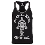 Gold's Gym, Muscle Joe Contrast Vest, Tank Top, Herren, Schwarz, L