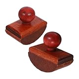 Angoily 2 Stück Holz Tintenabsorber Tragbarer Tisch Kalligrafie Tintenlöscher mit...
