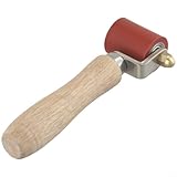 Innovatives Zwei-Wege-Lager-Design in 40 mm Silikon-Naht-Handschweißwalze (rot)